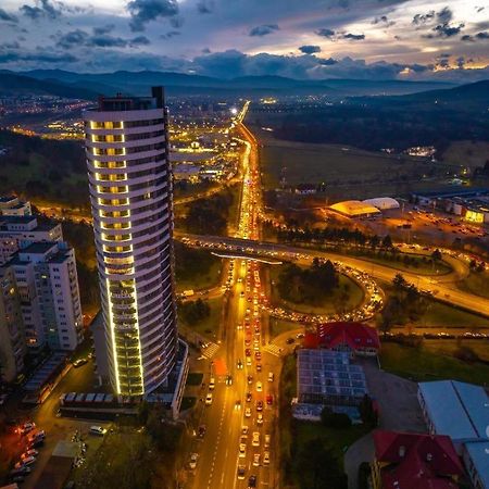Appartamento The Sky Tower - Your Panoramic Life Cluj-Napoca Esterno foto