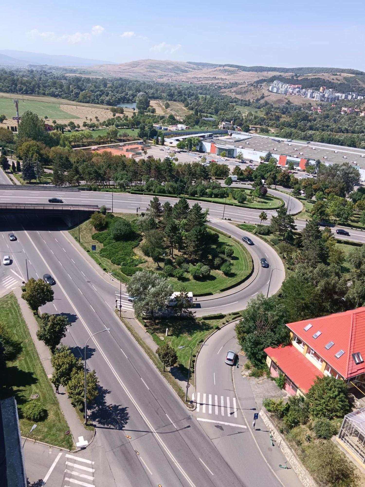 Appartamento The Sky Tower - Your Panoramic Life Cluj-Napoca Esterno foto